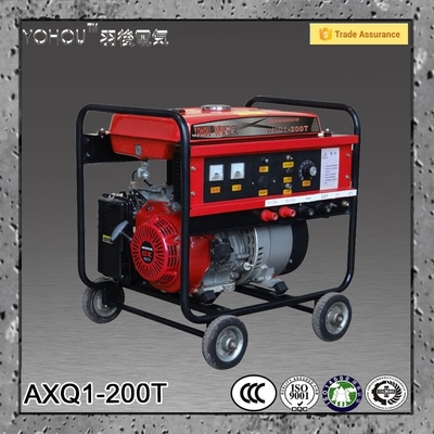 Tracks 50Amp To 200Amp Gasoline Inverter DC Arc Welder For Industrial Construction